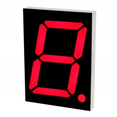 0.28 Inch 1 Digit LED 7 Segment Display And Dp