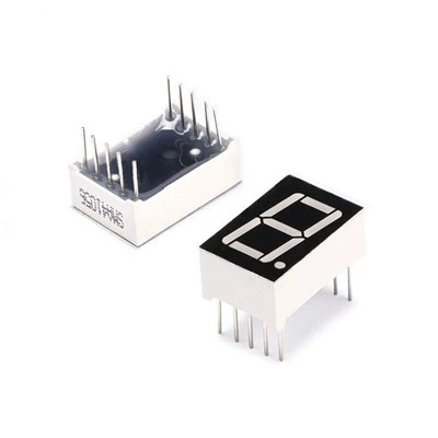 0.28 Inch Single Digit 7 Segment LED Display With Common Anode