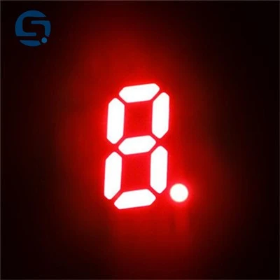 0.3 Inch White 1 Digit 7 Segment LED Digital Display