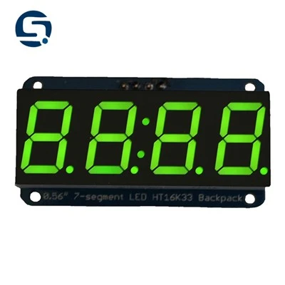 Green 7 Segment Display