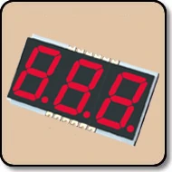 Red SMD LED Display 7 Segment LED Display